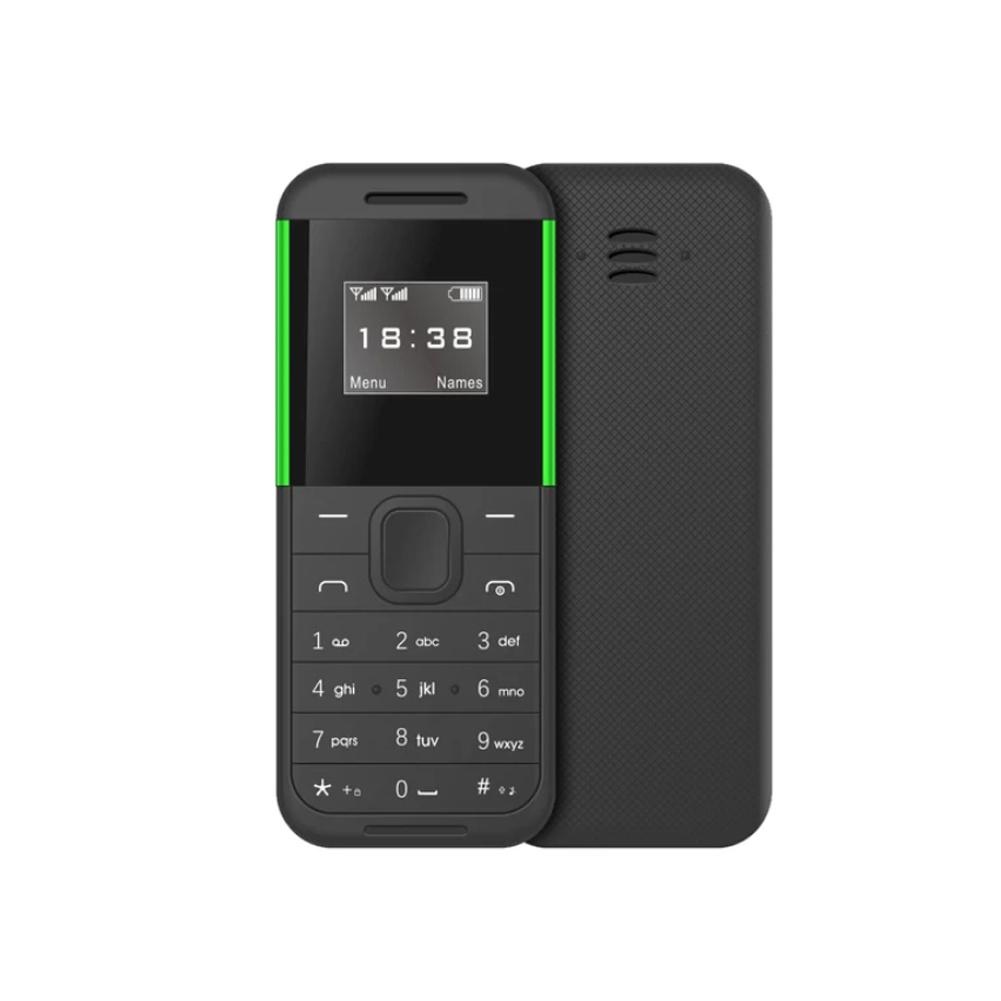 BM222 Unlock Mini Mobile Phone With Blacklist Function 0.66 Inch Mobile Phone Dialer Dual SIM Cards For Elderly Kids