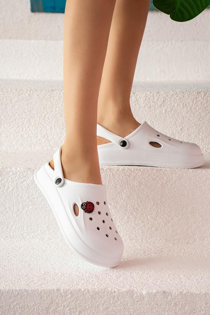 Potin Kadın Nut Eva Deniz Plaj Aşçı Doktor Hemşire Hastane Öğretmen Confort Rahat Sandalet Terlik