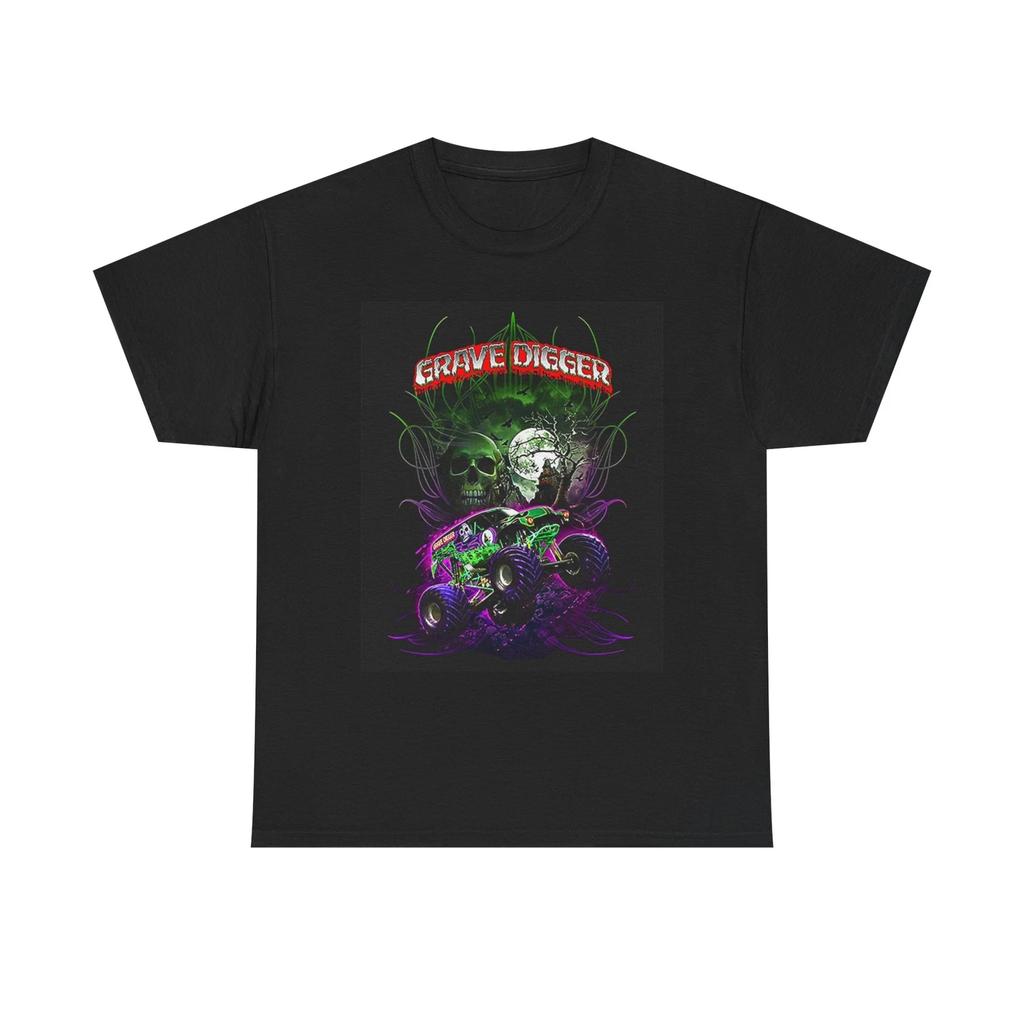 Men's and Women's T-shirts Grave Digger Graphic