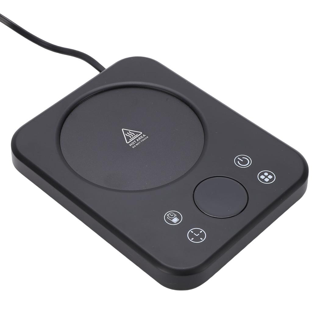 Подогреватель кружки 36 Вт 9 режимов температуры 12-часовой таймер Автоматическое отключение Электрический подогреватель напитков, чая, воды, молока