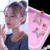 Серьги-кисточки из серебра 925 пробы для женщин, корейская мода, сетевые, универсальные, с темпераментом, простые, для простой личности, простые ушные украшения