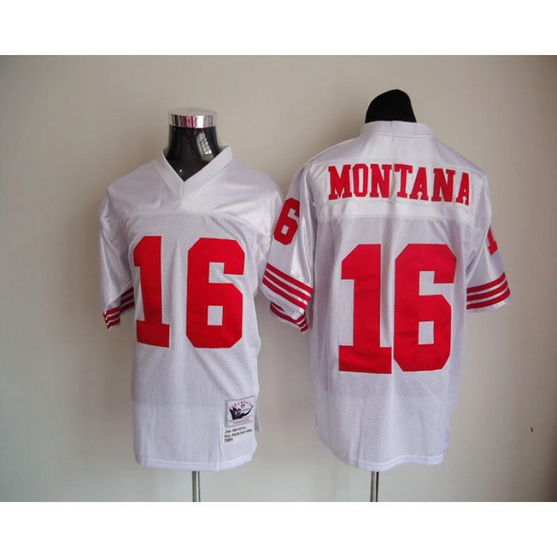 49ers Football Jersey 10 85 97 Red White Retro Embroidered Mesh Sports T-Shirt