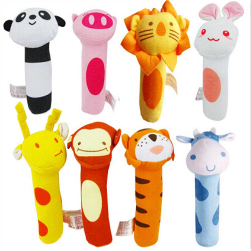 Мягкая мягкая детская игрушка Gras Squeaker Новинка, животное, узор, игрушка для захвата
