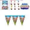 Vibrant Family Birthday Party Supplies Set With Cheerful Plates And Decor Elements