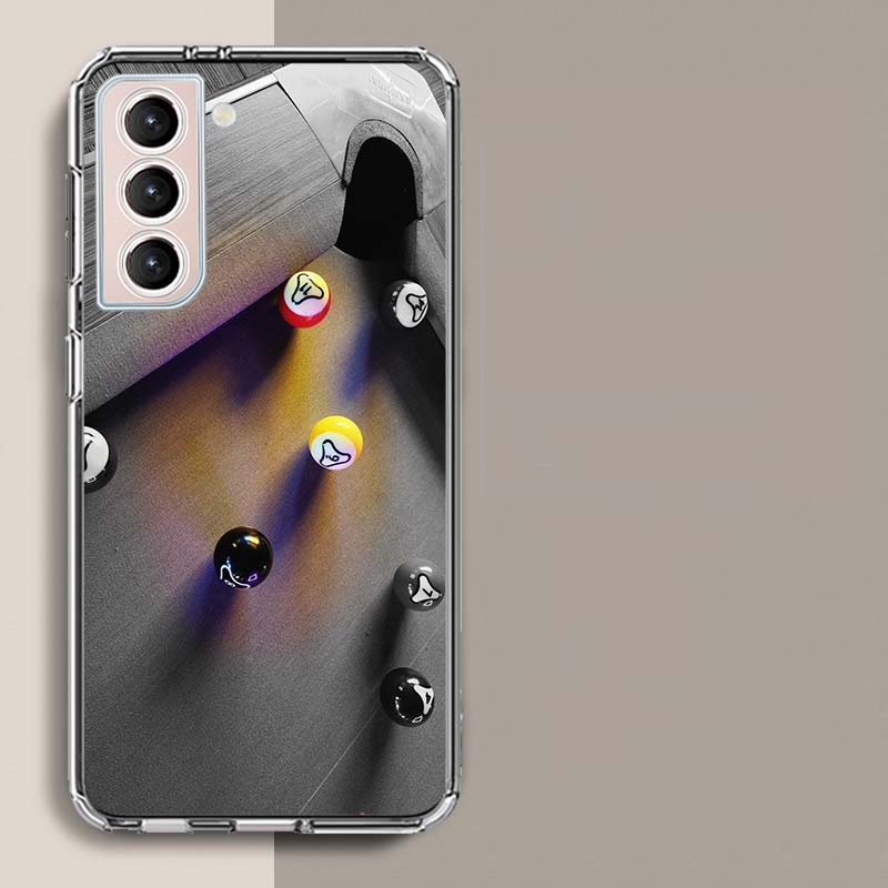 Billiards Table Party Poster Phone Case for Samsung A16 A17 A26 A36 A56 A57 A55 A54 A37 A15 A25 A35 A14 A24 A34 Galaxy Note 20 1