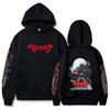 Anime Hoodie Berserk Hoodies Guts Pullovers Sweatshirts Tops Casual Hip Hop Streetwear Overside Hooded Pullover Men's Fashion Clothing