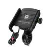 Motorcycle Phone Holder Charger, USB/QC 3.0 Socket with Switch, 360° Waterproof, USB Charger, Aluminum Handlebar/Viewing Mirror for 3.5-6 Inch Phones