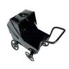 Realistic Mini Bassinet Stroller Wrought Iron Baby Stroller Model Doll Pram Toys  Kids Pretend Play