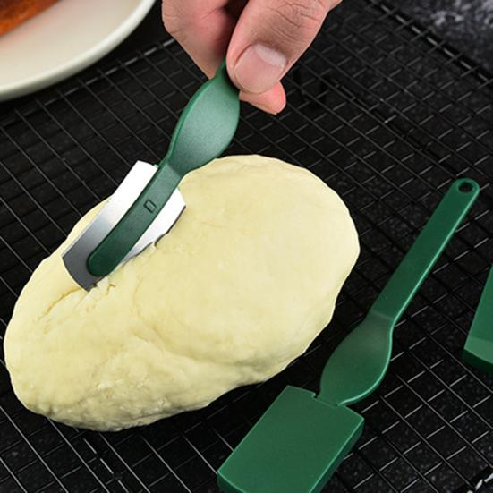 Хлеборезка Talos, скребок для хлебобулочных изделий, нож для нарезки теста, изогнутый инструмент для выпечки