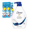 Набор Ora2 Kids Зубная паста и Dove Гель для душа Семейный