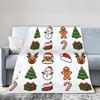 Рождественский Санта Клаус Мягкое Теплое Одеяло Девочки Мальчики Плюшевый Плед Комфортный Уличный Фланелевый Покрывало Покрывало для Дивана Кровати