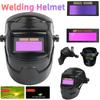 Welding Helmet Welder Mask Solar Power True Color Large View High Temperature Resistant Welding Goggles for Arc Weld Grind Cut