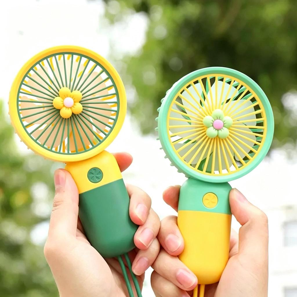 Mini USB Handheld Fan Jost Portable Silent Rechargeable