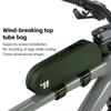 WEST BIKING YP0707384 0.7L MTB Bike Top Tube Bag Waterproof Road Bicycle Frame Bag - Dark Green