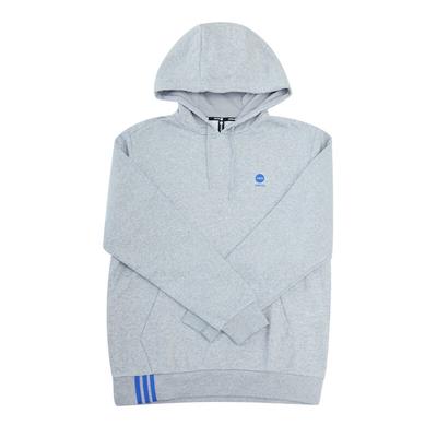adidas Толстовка Neo Solid Color Casual Hoodie с длинным рукавом, мужская толстовка с капюшоном, серая IK2456