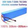 36v 10s3p 10 .5ah 18650 Lithium Battery Pack 350w 600w 42v 14000mah Electric Bicycle Fiidao D1 D4s M365 Electric Scooter Battery