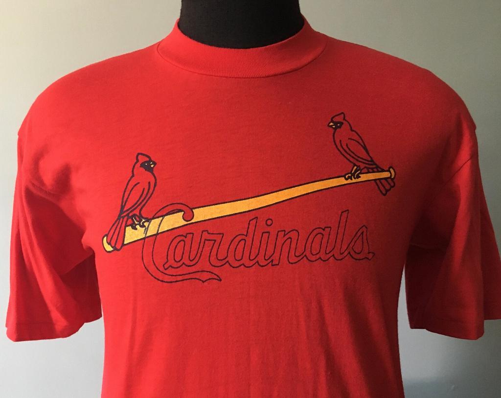 80s Vintage St. Louis Cardinals mlb baseball T-Shirt - MEDIUM