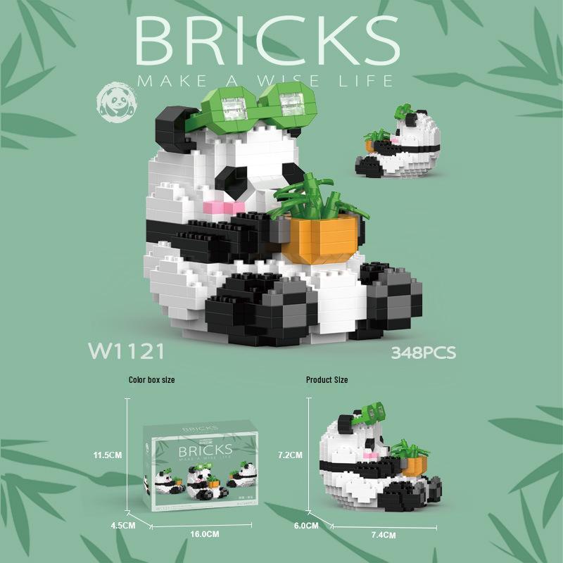 Игрушка-конструктор "Свинка" совместимая с Lego для детей - Мультяшное украшение и Подарок для детского сада