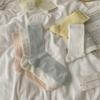 Летние носки женские 76% лиоцелл шелк тонкие дышащие однотонные длинные носки корейский стиль кэжуал уличная одежда средней длины носки
