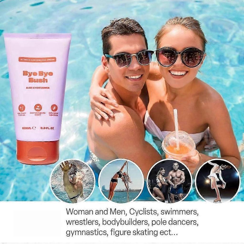 Painless Hair Removal Cream Quick Whole Body Hair Removal Cream for Underarms Legs