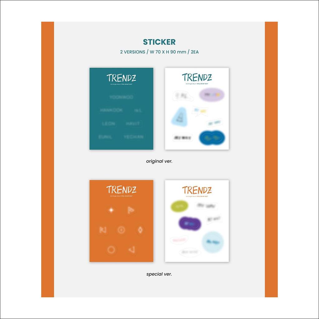 TRENDZ - STILL ON MY WAY POCA АЛЬБОМ / 3-й сингл-альбом