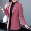 Осеннее пальто для мамы, новая модная короткая куртка-блейзер, темпераментный женский костюм среднего возраста для пожилых людей, пальто, костюм высокого качества, топы 5XL