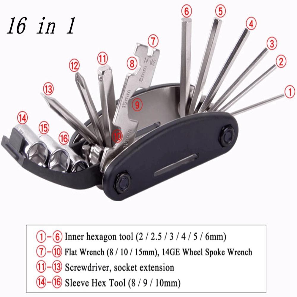 Motorcycle Socket Extension Rod Tool Nut Tire Repair Repair Tools Kit Hex Wrench Key