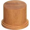 GSI Creos Wooden Display Base, Round, Medium, 70mm Diameter, 53mm Height, DB003