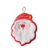 Cartoon Christmas Hanging Hand Towels Thickened Children's Small Towels  Holiday Party Decor