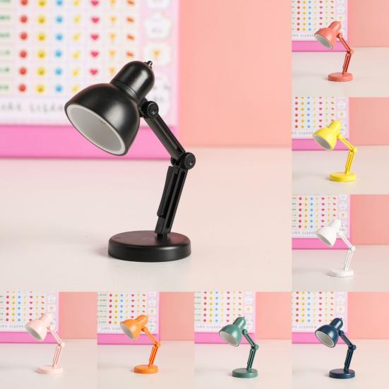 Mini LED Reading Lamp Foldable Cute Lightweight Clip Eye Protection Magnetic Light