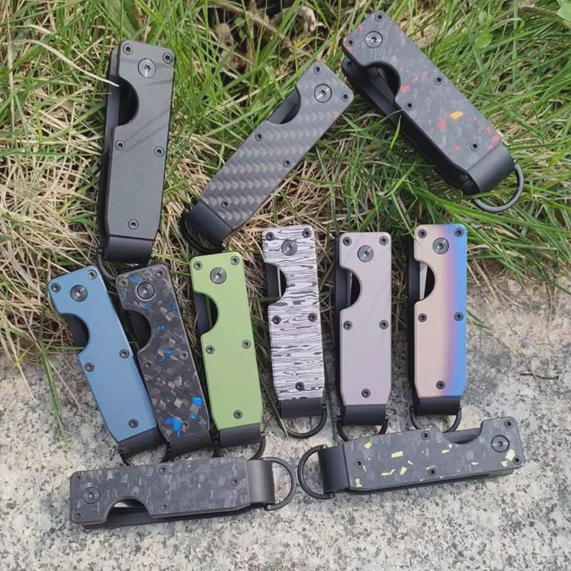 Многофункциональный металлический брелок с держателем AirTag для использования на открытом воздухе