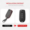 Для Renault Kadjar Captur Megane Sandero Stepway Logan Clio 5 Arkana 2020 2021 чехол для выкидного ключа автомобиля защитный чехол для ключа
