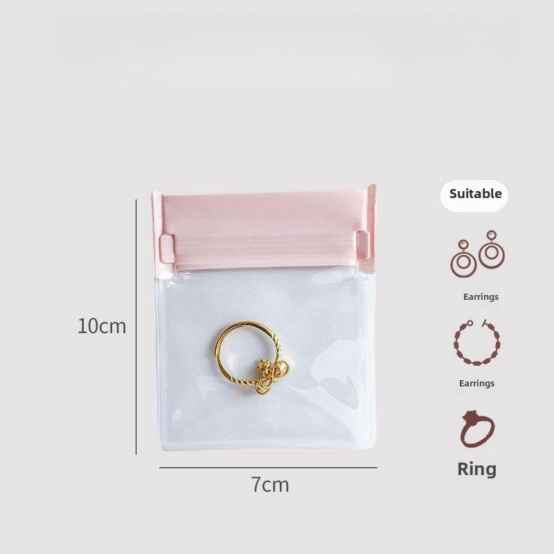 Сумка для хранения ювелирных изделий из шелка EVA 50: Антиокислительное покрытие для сережек, ожерелий, браслетов