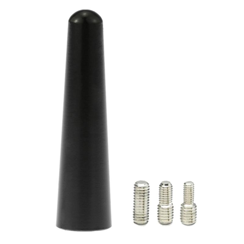 Черная автомобильная антенна с коротким стержнем, антенна Ariels, короткая мини-радио, маленькая FM-антенна на крышу