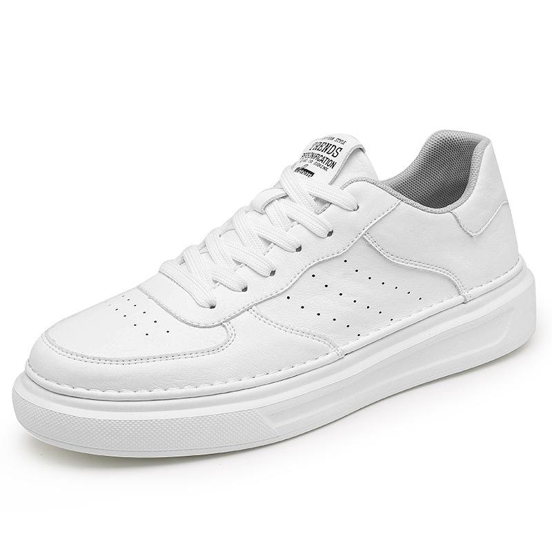 Весна/Осень Новые Дышащие Маленькие Белые Кроссовки Мужская Обувь Универсальная Повседневная Обувь Корейская Версия Тренд Кроссовки Мужские Скейтборд