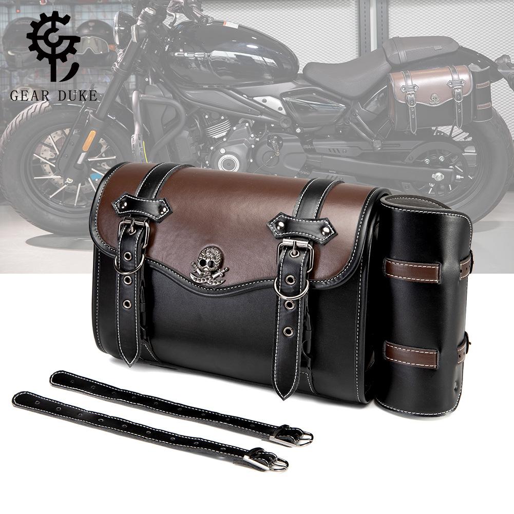 Аксессуары для мотоциклов Harley Панк Винтажный Прицеп для мотоцикла Сумка Устройство для езды на открытом воздухе Универсальная сумка для модификации