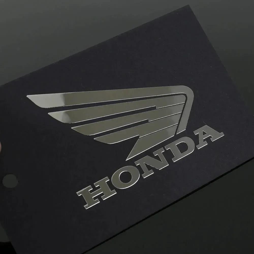 FPY1 Car Sticker Waterproof Modified Decorative for Honda Silver Gold Sticker Suitable for All Motorcycle Helmet Exhaust Pipe Decor