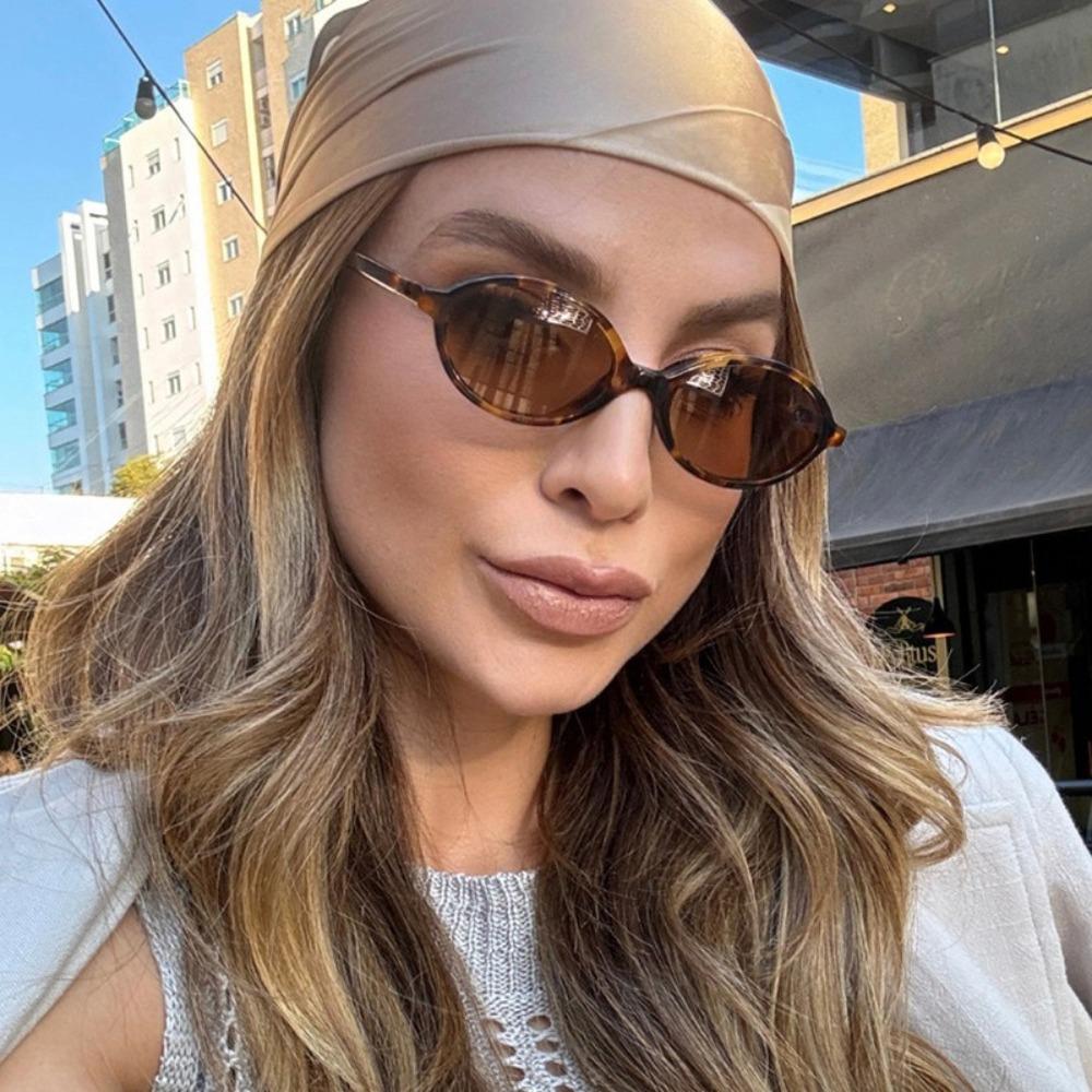 Small Frame Oval Sunglasses UV400 Eyeglasses Luxury Sun Shades Glasses Male/female