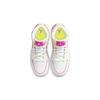 Детские кроссовки Air Jordan 1 Mid SE GS Edge Glow White Hyper-Crimson Pink-Blast CV4611-100
