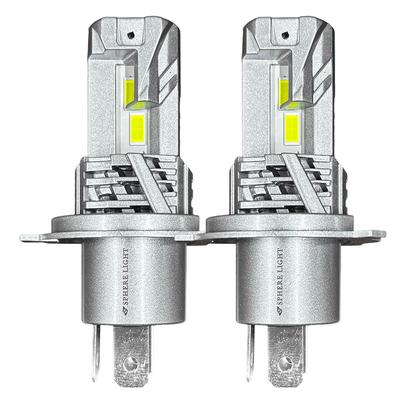 Светодиодная фара H4 Sphere Light SLMSTH4C060, Новый стандарт, Техосмотр транспортного средства, 6000K, Белый, 5000 лм,