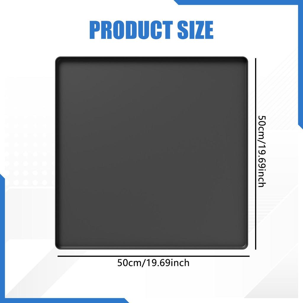 Refrigerator Freezer Mat Drip Tray with Rim Dishwasher 50 X