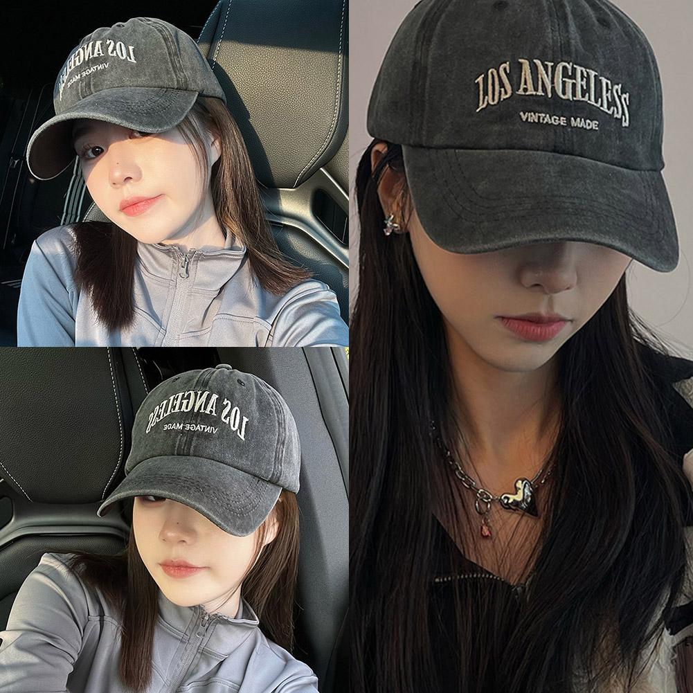 Cotton baseball cap for men and women, fashionable embroidered cap, soft cotton caps, retro casual caps, unisex hats