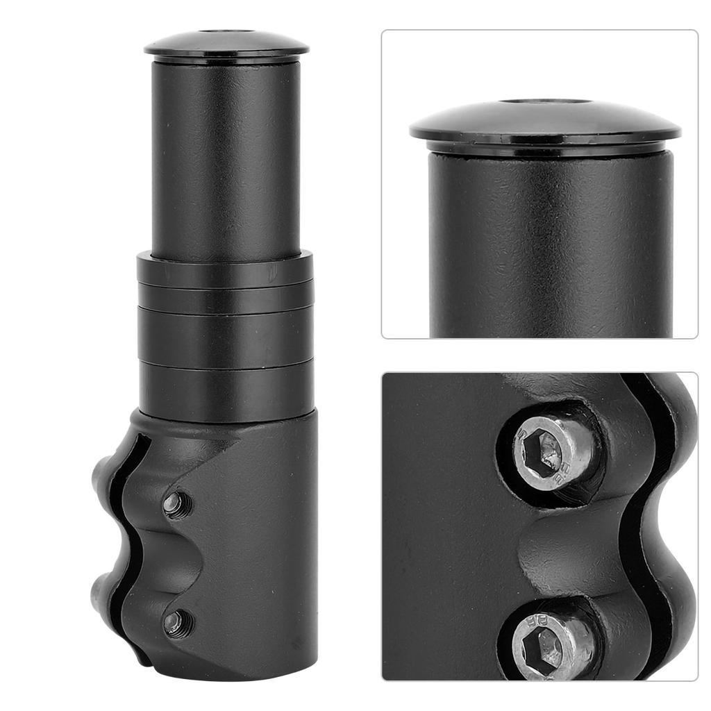 Велосипедный руль горный велосипед вилка шток подъем подъем удлинитель удлинитель адаптер детали (черный)