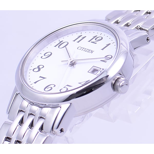 Citizen Женская EW1580-50B ( Смотреть FORMA Eco-Drive Women's) Круглые часы из серебристой нержавеющей стали, аналоговые