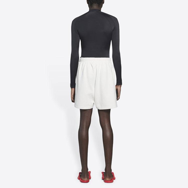 Balenciaga Political Campaign FW21 Casual Shorts Men's White 641608TKVI99084