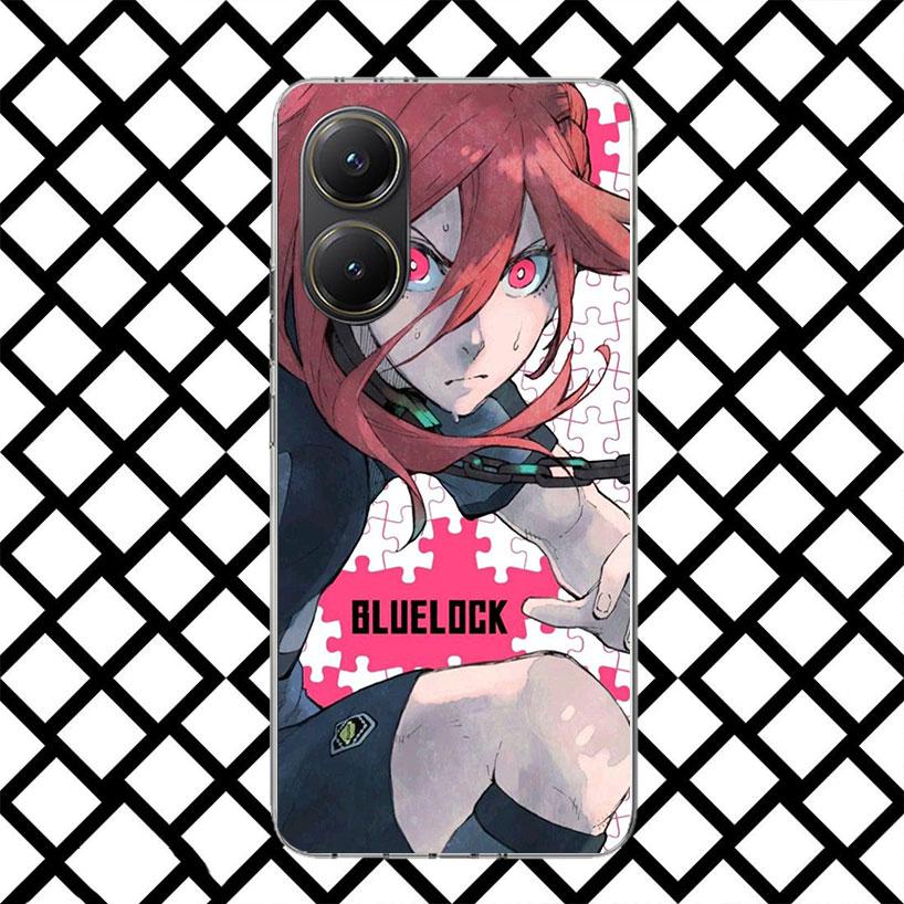Blue Lock Chigiri Hyoma Phone Case for Xiaomi Poco F7 Ultra X7 X6 X5 Pro X4 Gt M8 M7 Redmi 15 15C 13 13C 12 12C Soft Cover Funda
