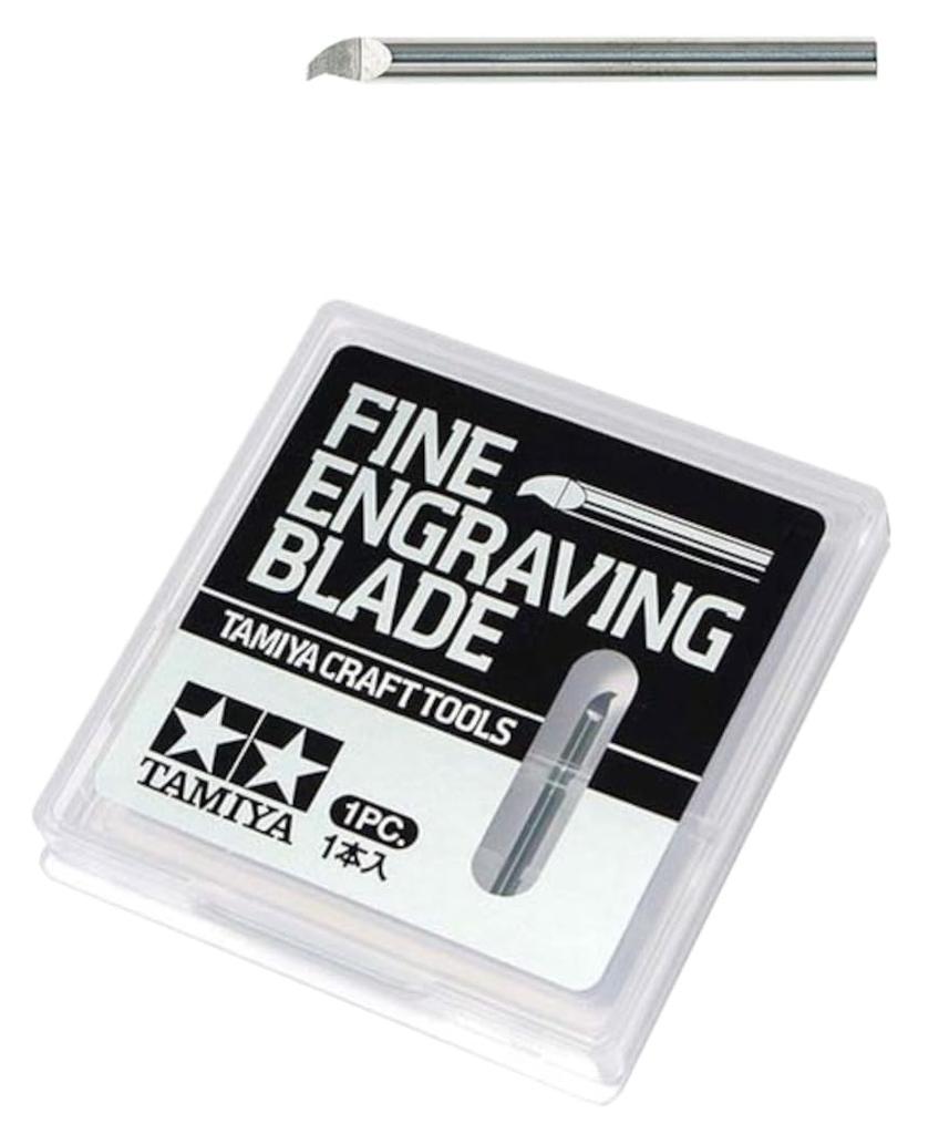 Tamiya Craft Tools Series 145 Carbide Engraving Blade Plastic Model Tool 74145 No. 0.15mm