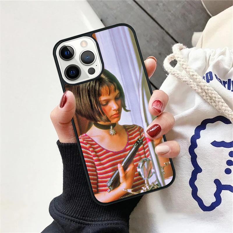 Killer Leon Famous Movie Phone Case For iPhone 17 Air 15 16 Cover 11 13 14 Pro Max 12 Plus Max Fundas