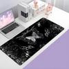 Dark Beautiful Art Black Starry Sky Mouse Pad Large Gaming Mousepad With Thick Stitched Edge NonSlip Desk Mat