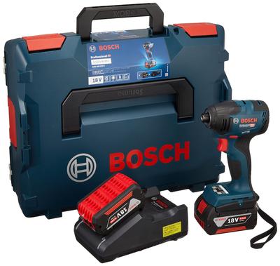 Чехол для переноски аккумуляторного ударного гайковерта Bosch Professional 18 В (5.0Ahx2, зарядное устройство, крючок, в комплекте) ГДР18В-210С